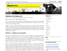 Tablet Screenshot of dingoaccess.com